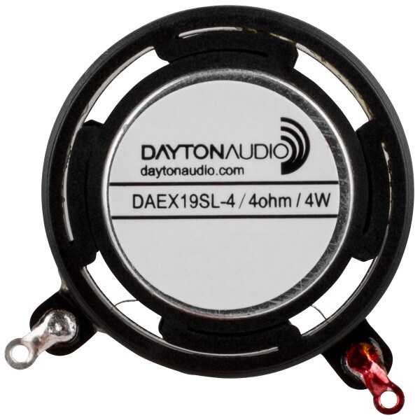 Main product image for Dayton Audio DAEX19SL-4 Slimline Coin Type 19mm Exci 295-261
